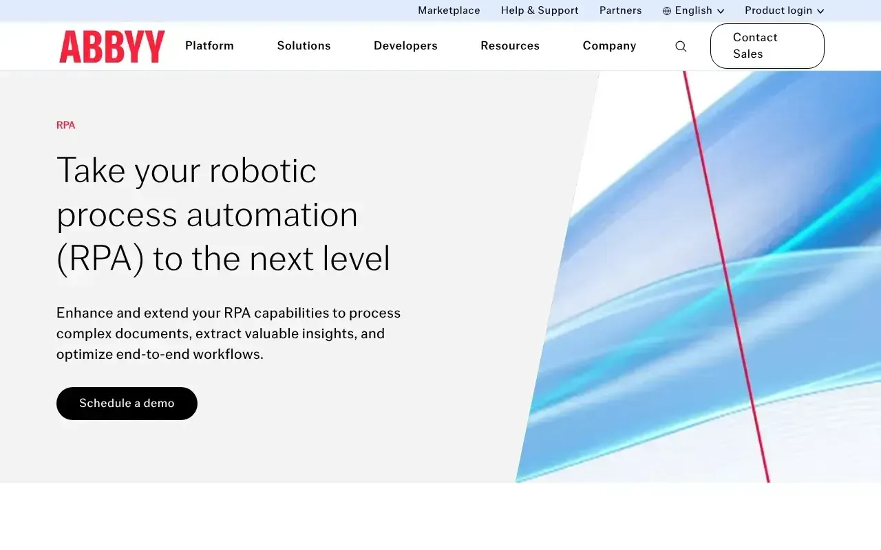 Screenshot von ABBYY