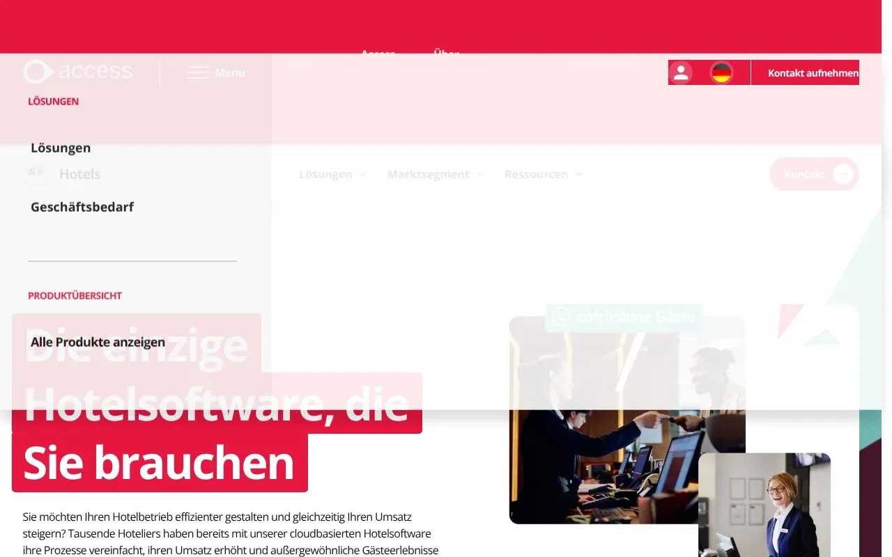 Access Guestline Hotelsoftware