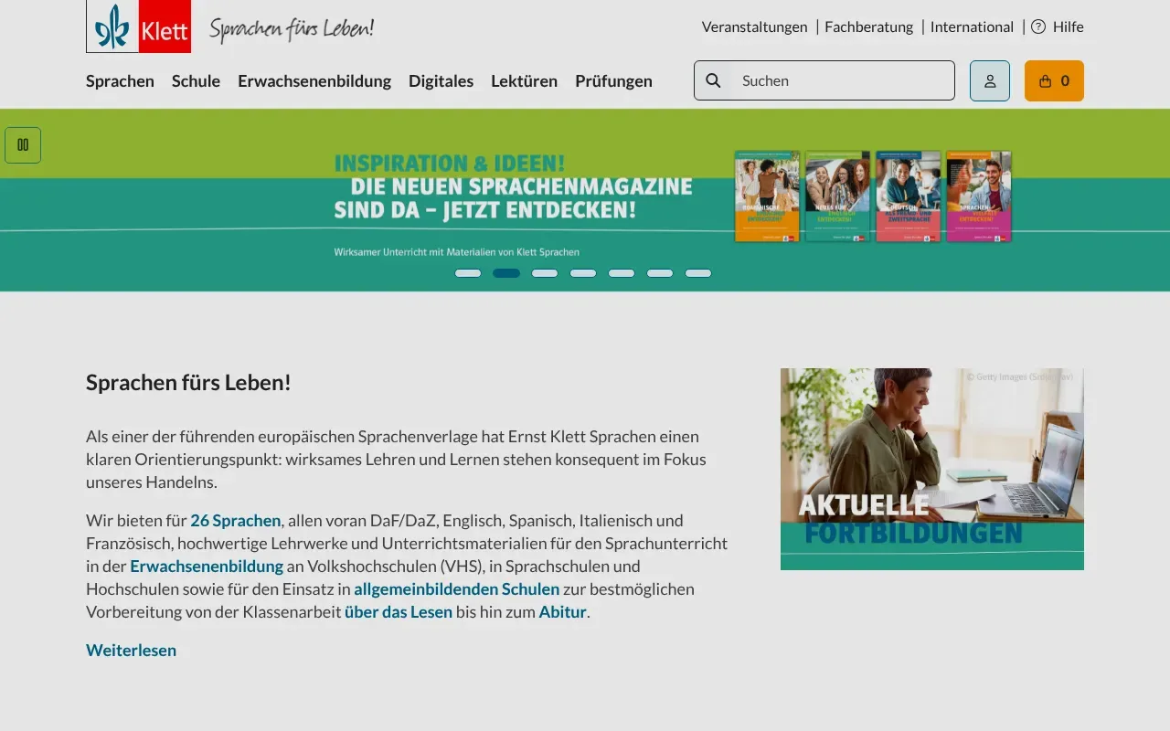 Screenshot von allango