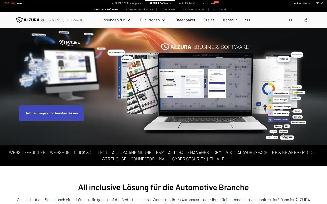 ALZURA eBUSINESS SOFTWARE