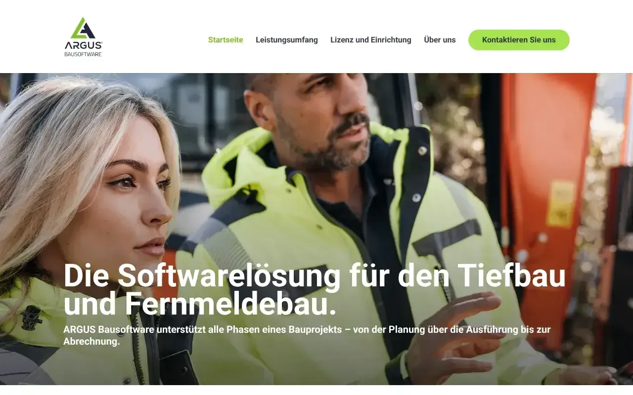 Screenshot von ARGUS