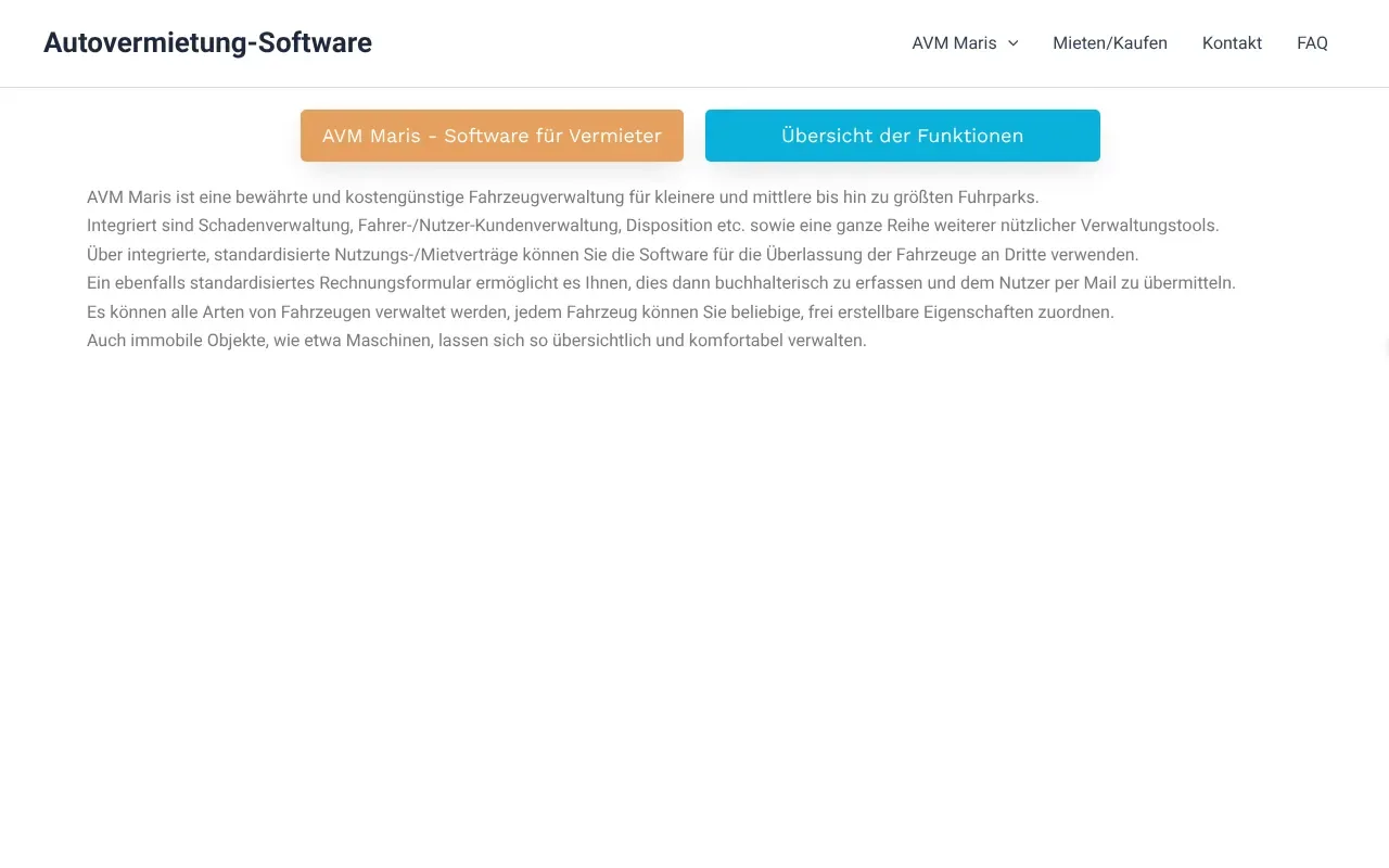 Screenshot von AVM Maris