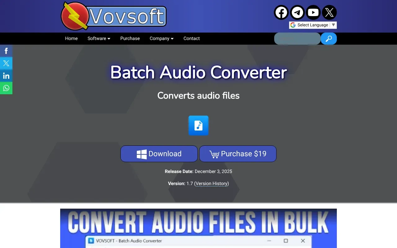 Batch Audio Converter