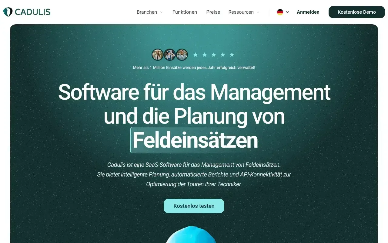 Screenshot von Cadulis