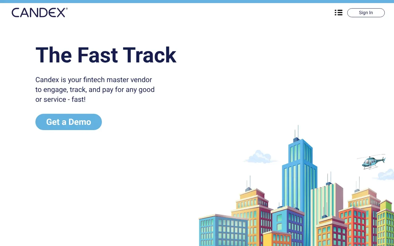 Screenshot von Candex