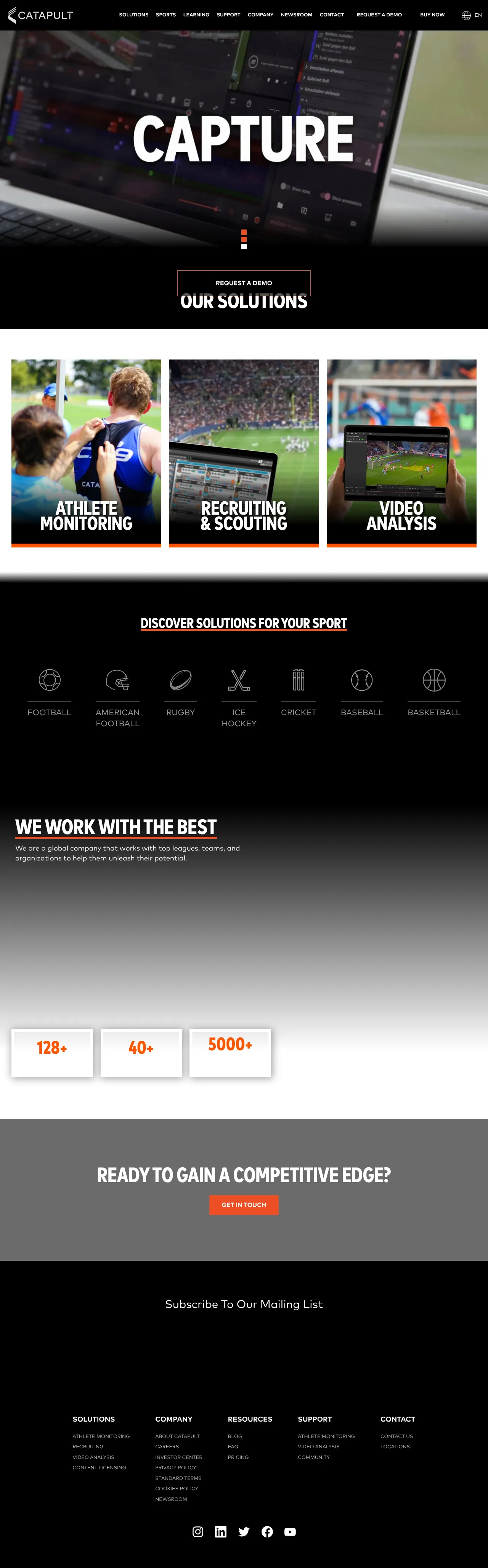 Vollständiger Screenshot von Catapult