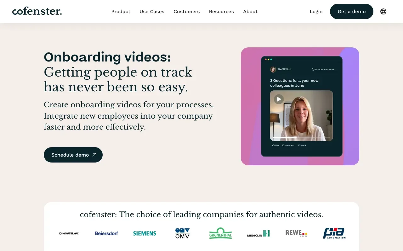 Screenshot von cofenster