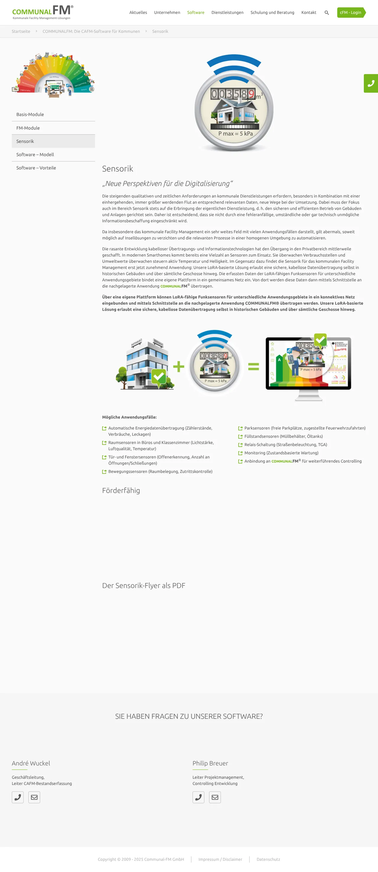 Vollständiger Screenshot von COMMUNALFM