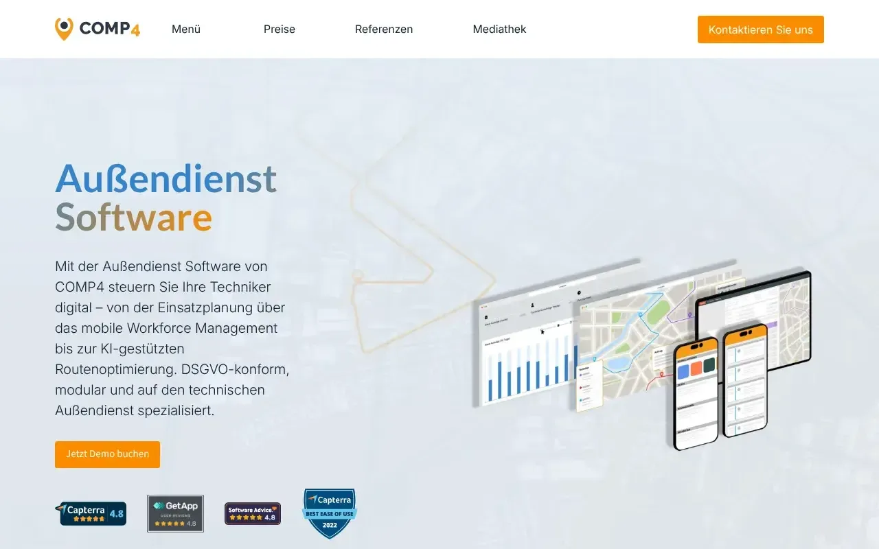 Screenshot von COMP4