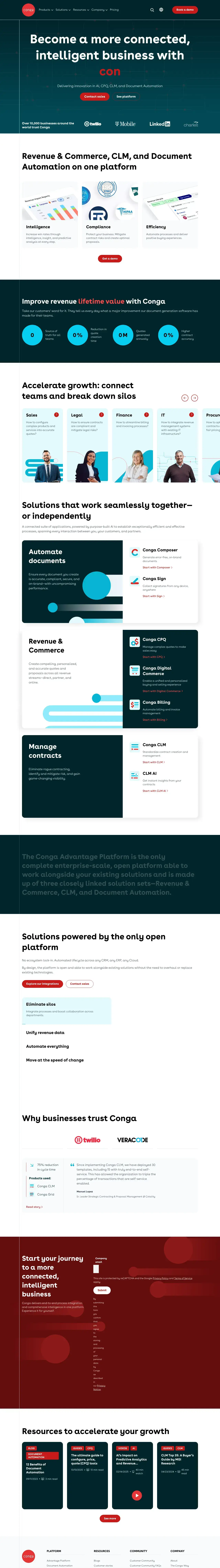Vollständiger Screenshot von Conga