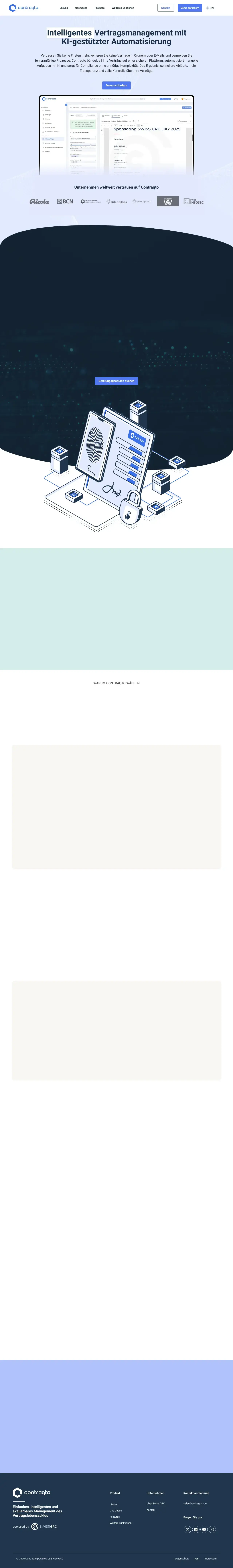 Vollständiger Screenshot von Contraqto