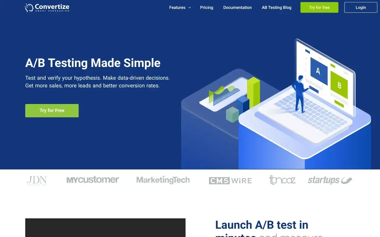 Screenshot von Convertize