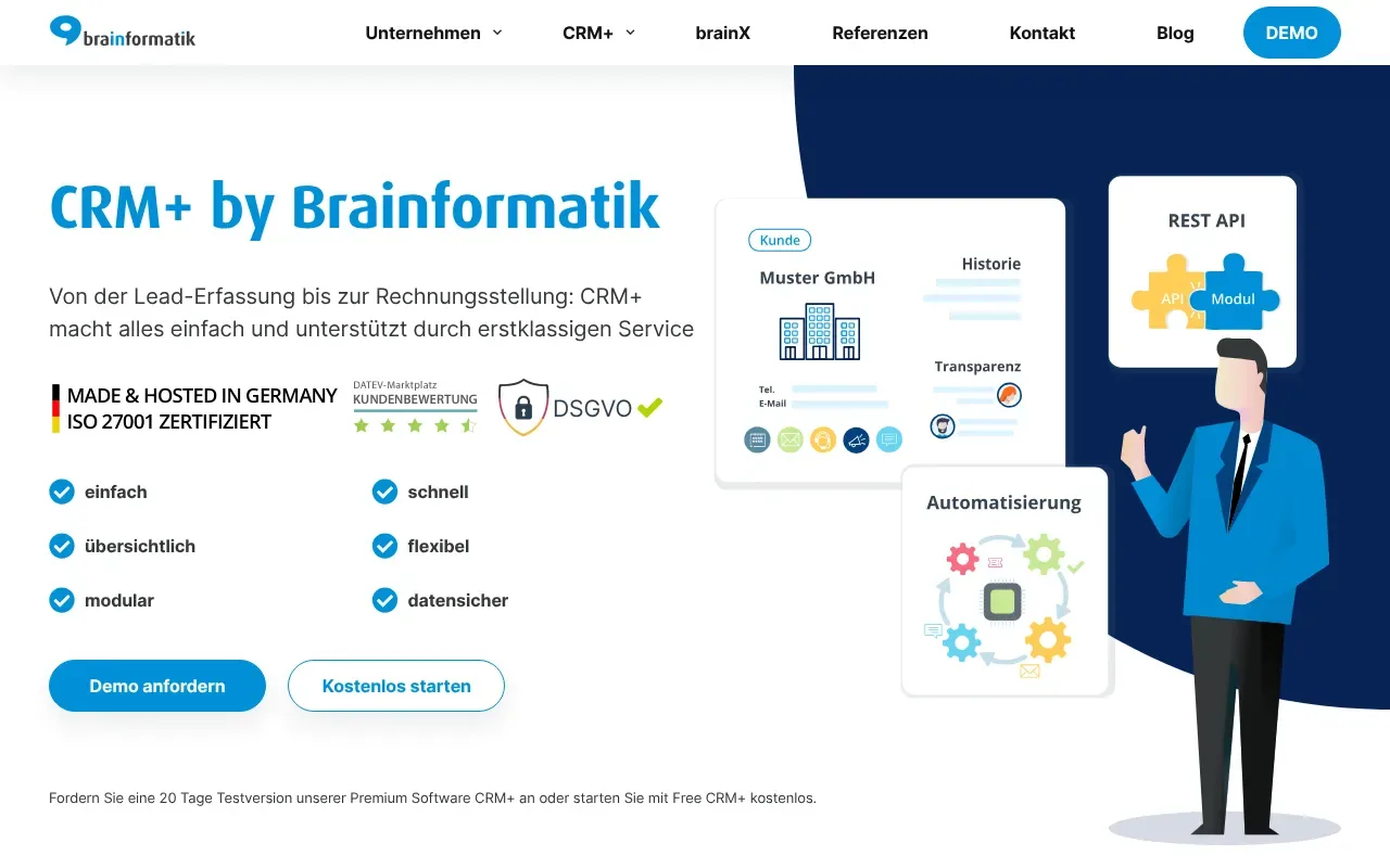 CRM+ / brainX