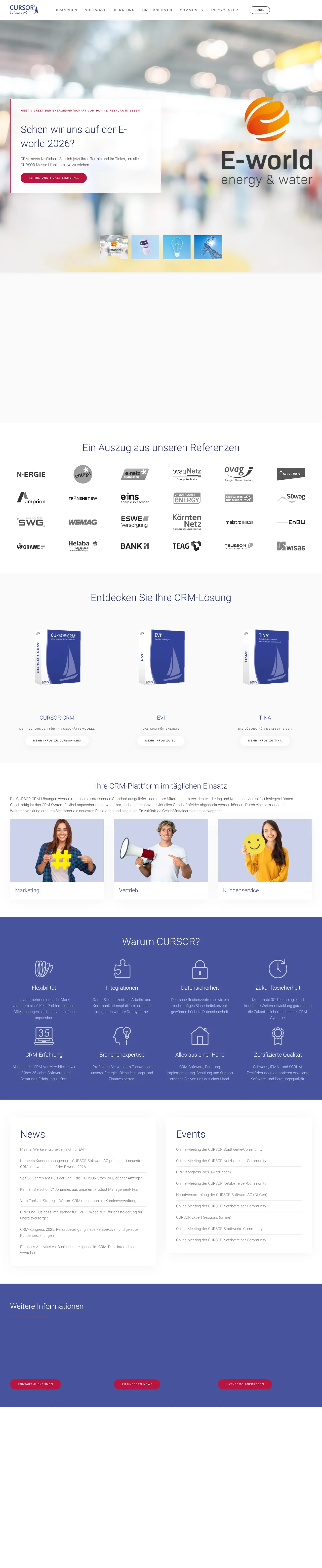 Vollständiger Screenshot von CURSOR