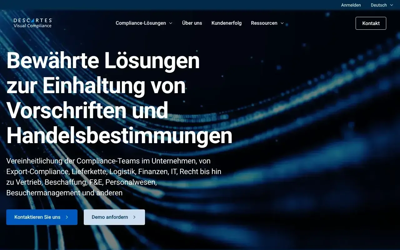 Descartes Visual Compliance