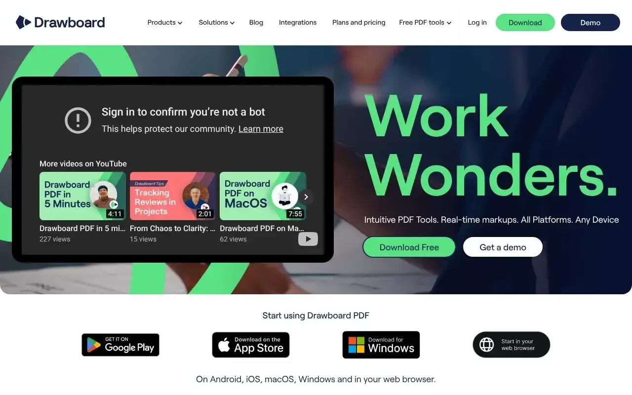 Screenshot von Drawboard