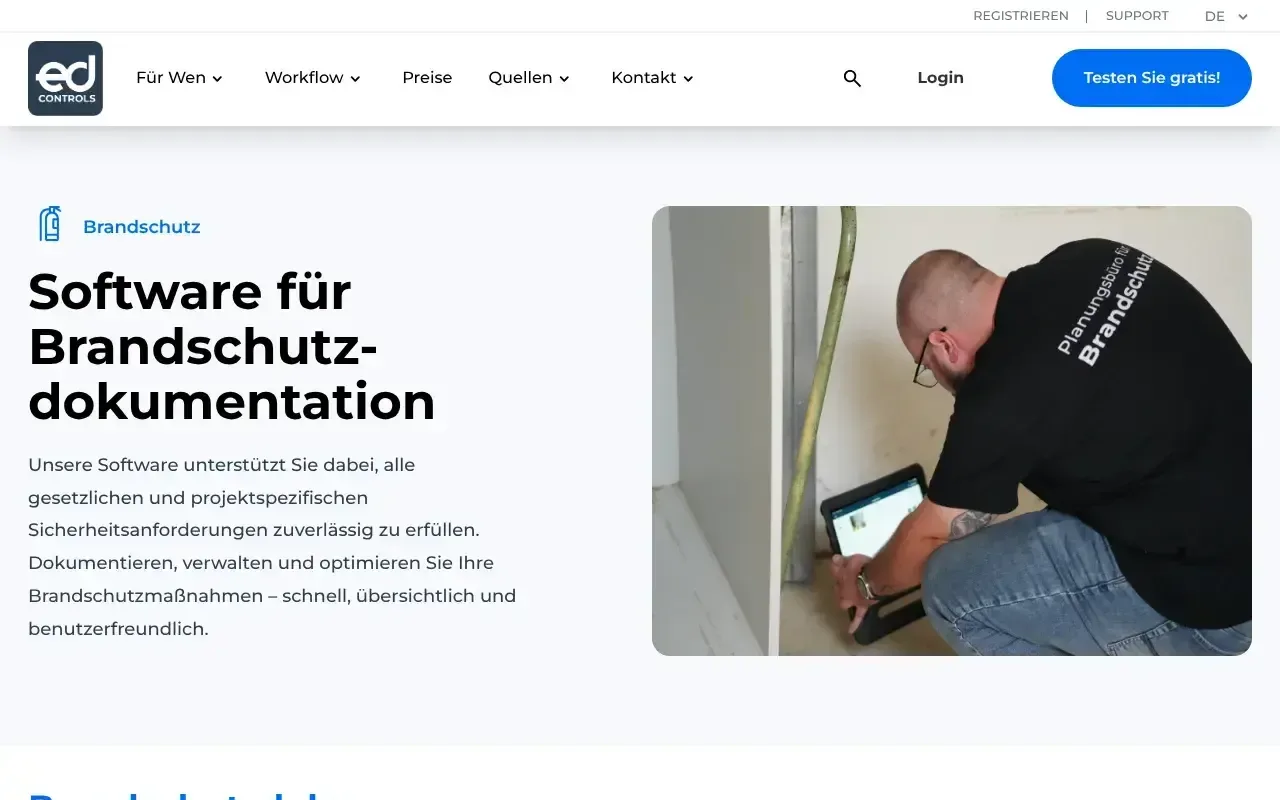 Screenshot von Ed Controls