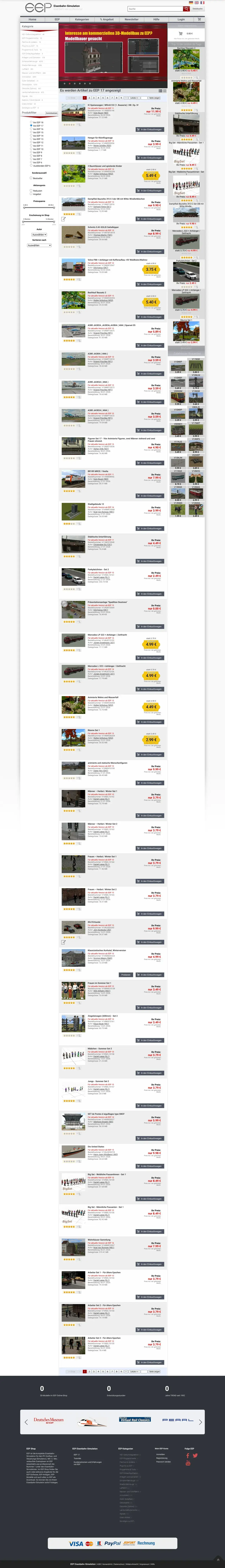 Vollständiger Screenshot von EEP (Eisenbahn.exe Professional)