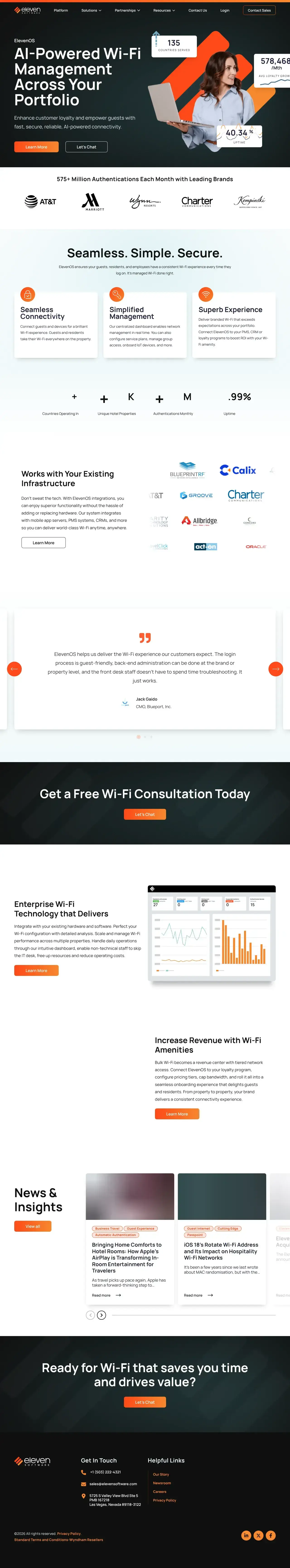 Vollständiger Screenshot von ElevenOS