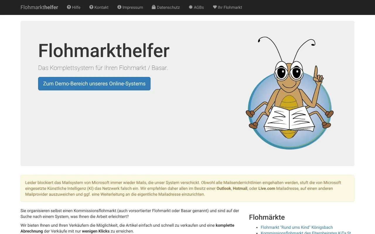Flohmarkthelfer