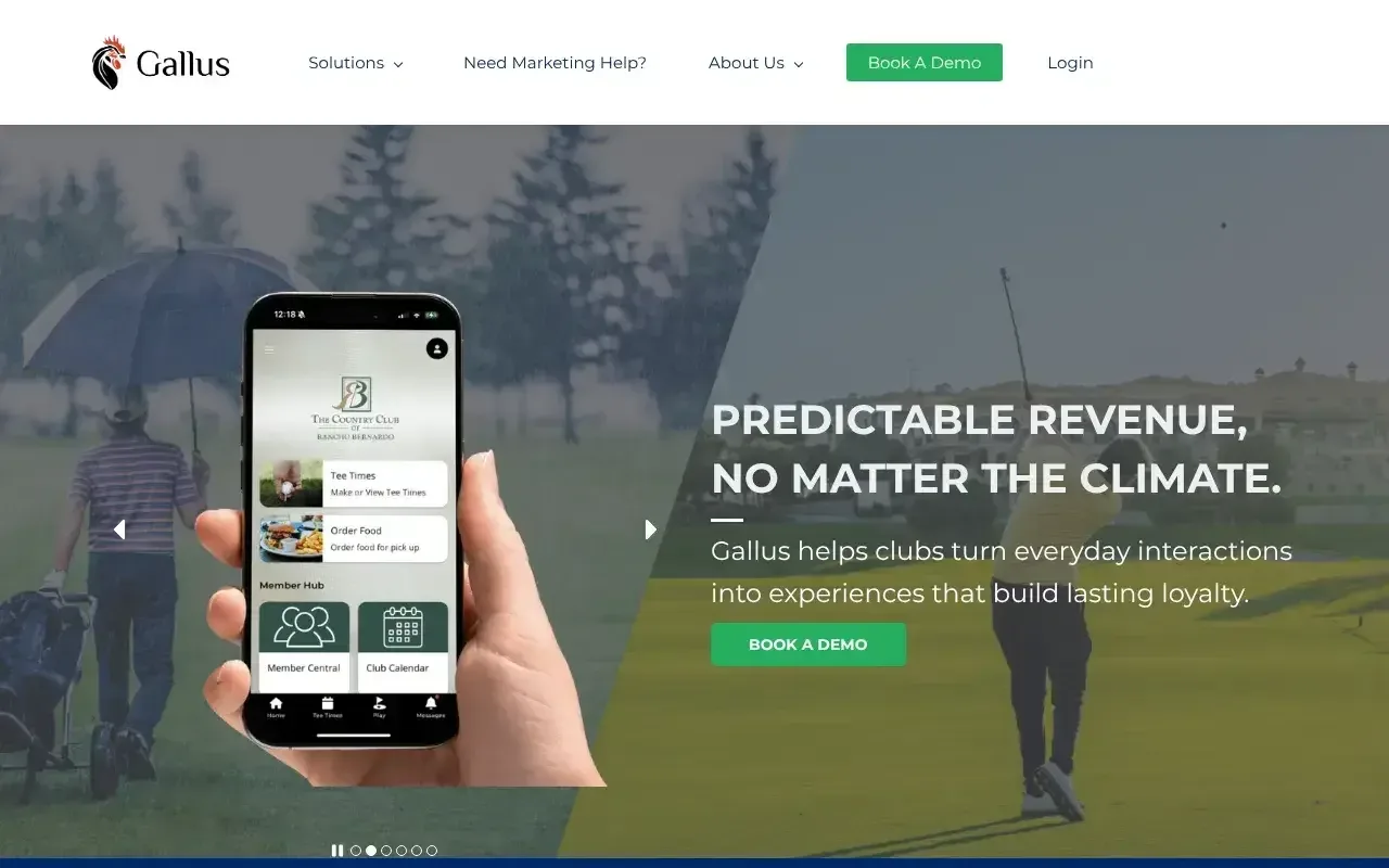 Screenshot von Gallus Golf