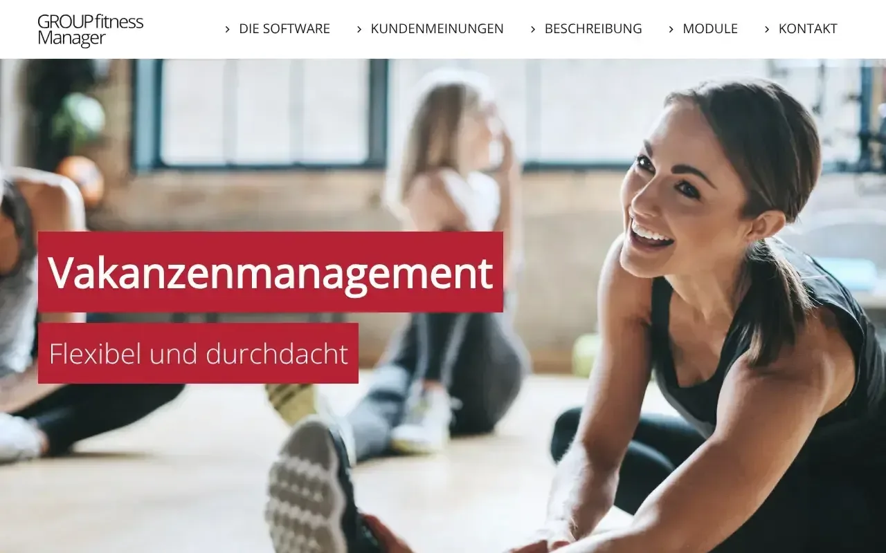 GROUPfitness Manager