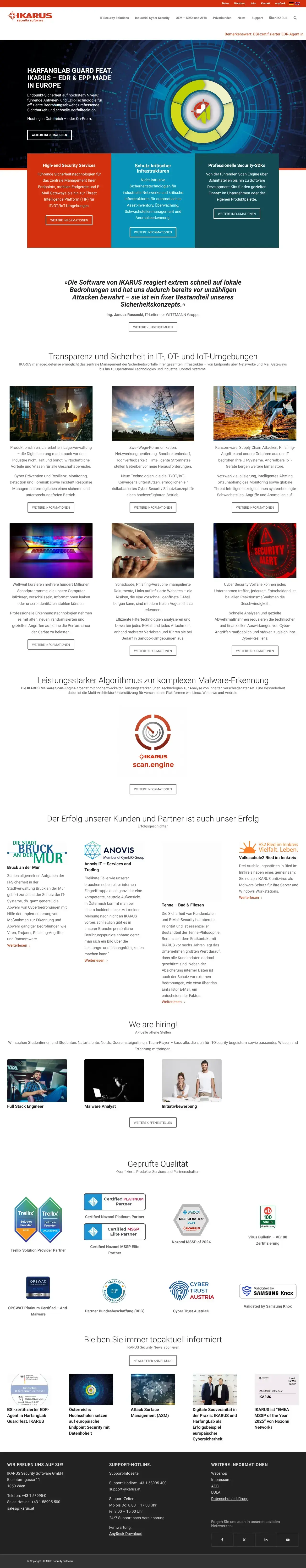 IKARUS Security Software