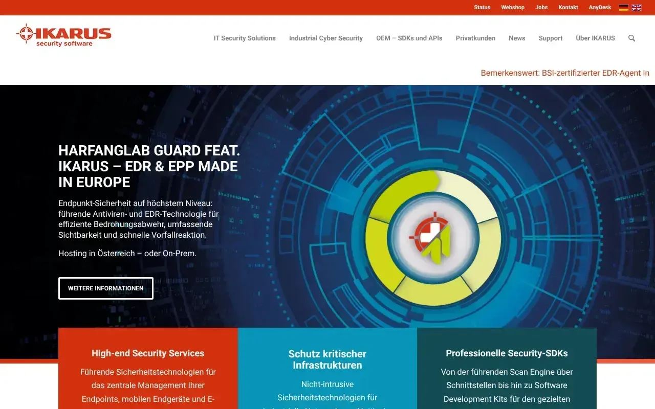 IKARUS Security Software