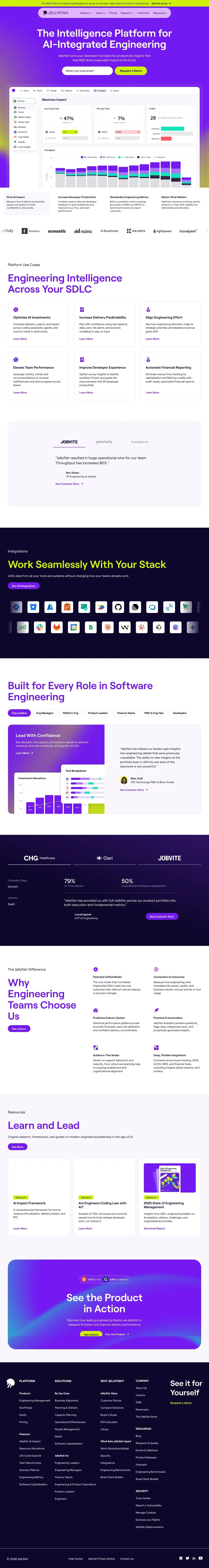 Vollständiger Screenshot von Jellyfish