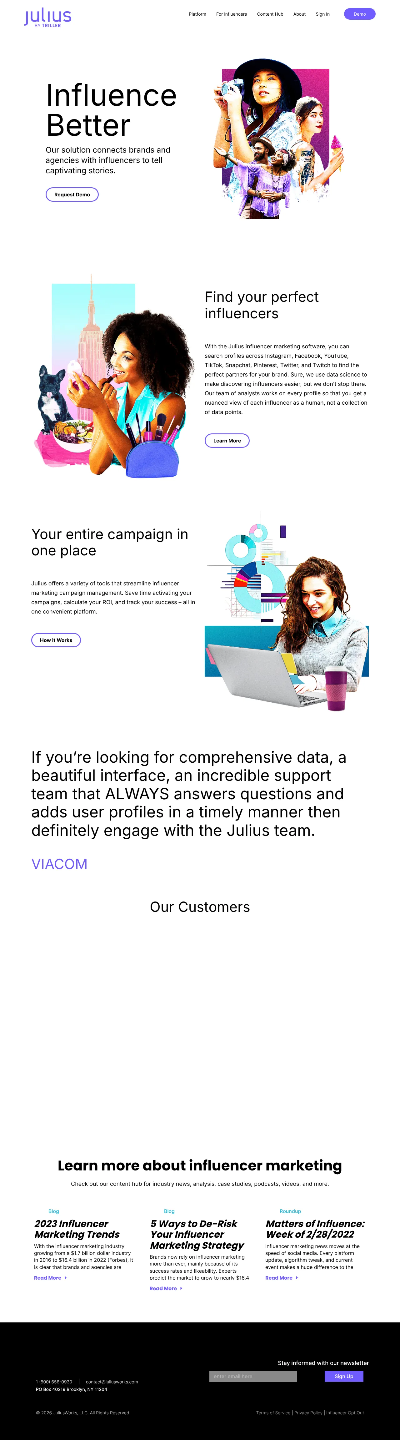 Vollständiger Screenshot von Julius
