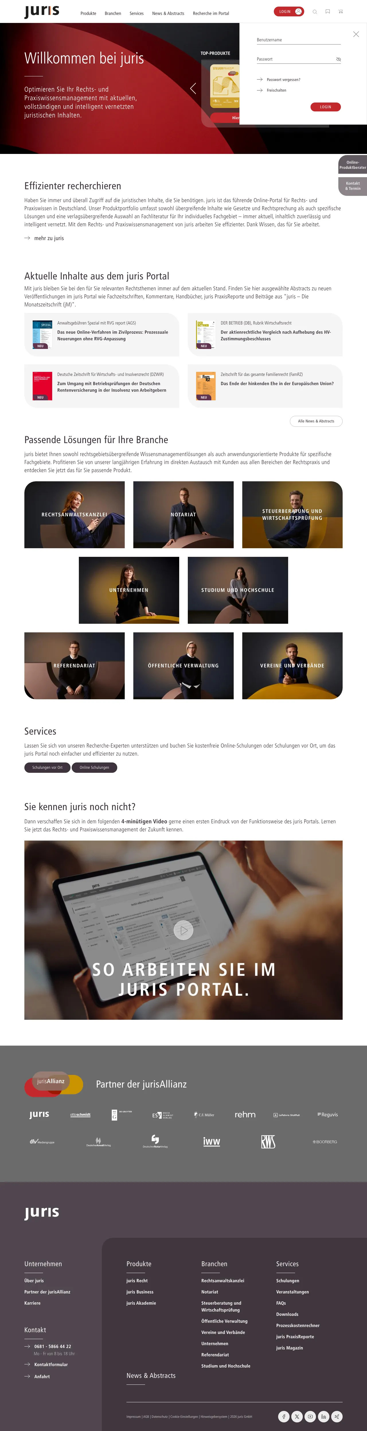 juris Prozesskostenrechner