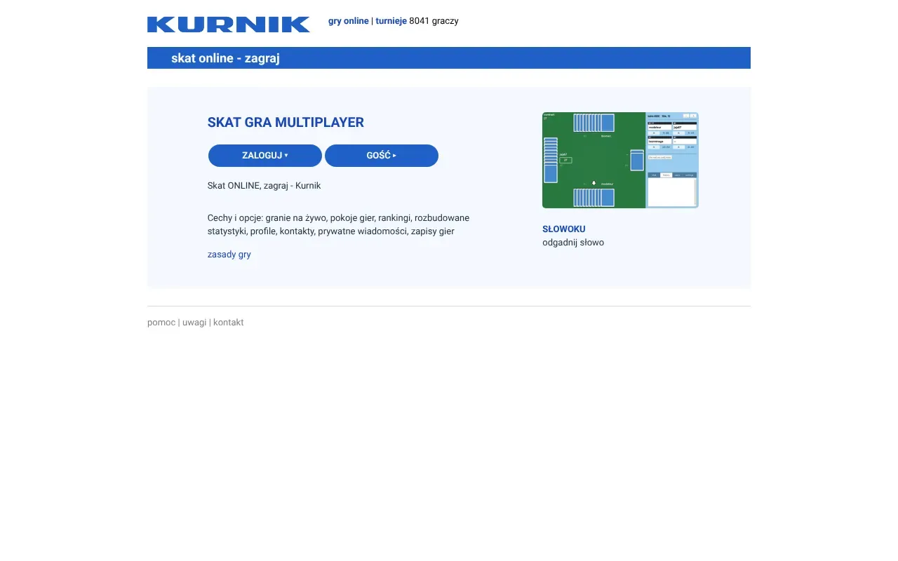 Screenshot von Kurnik