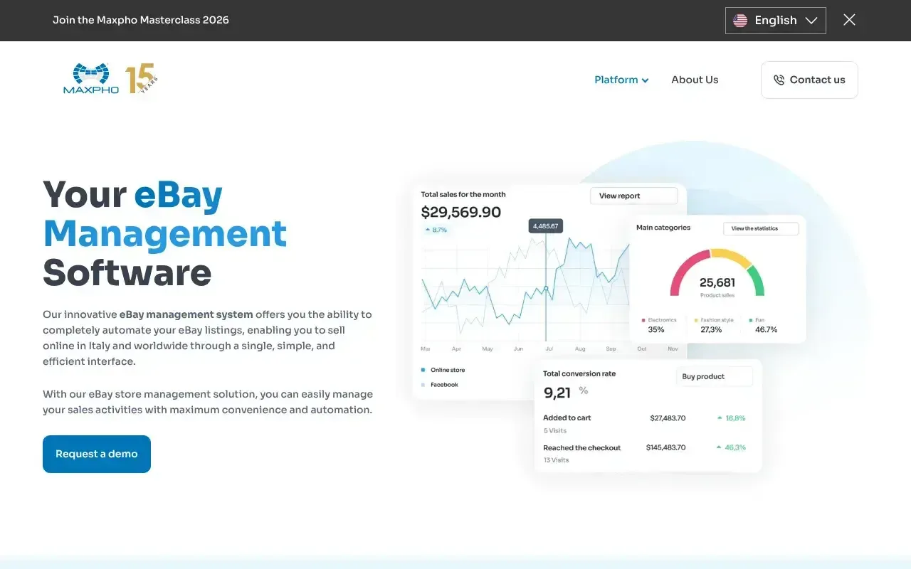 Screenshot von Maxpho