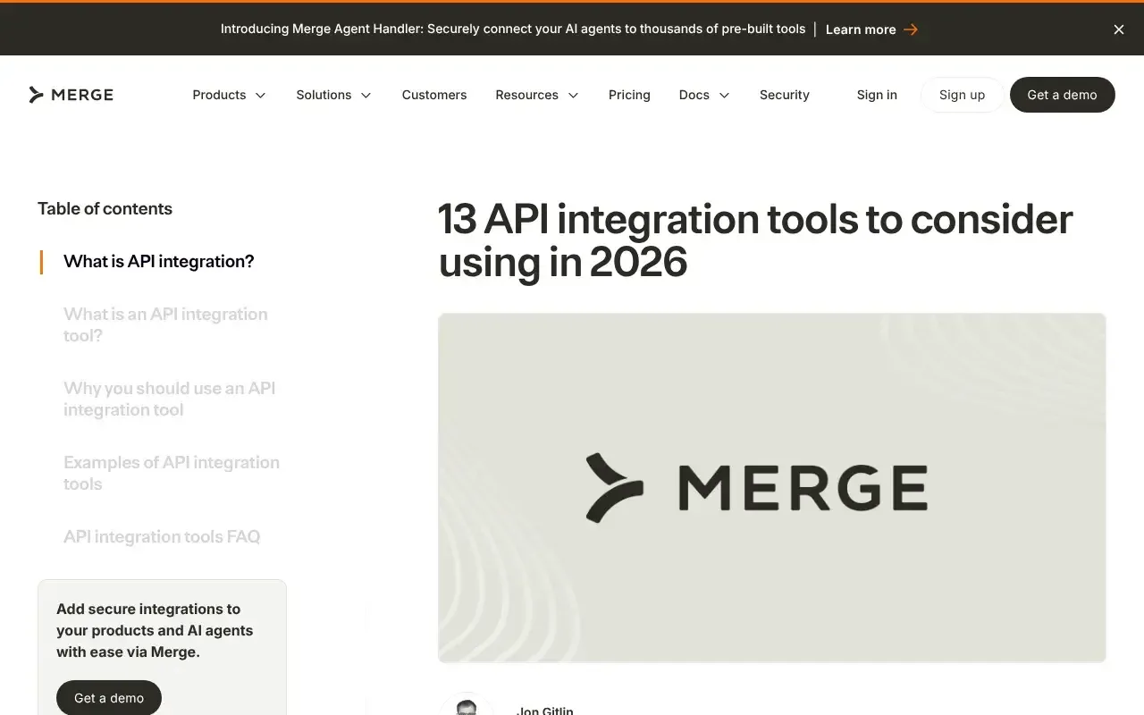 Screenshot von Merge