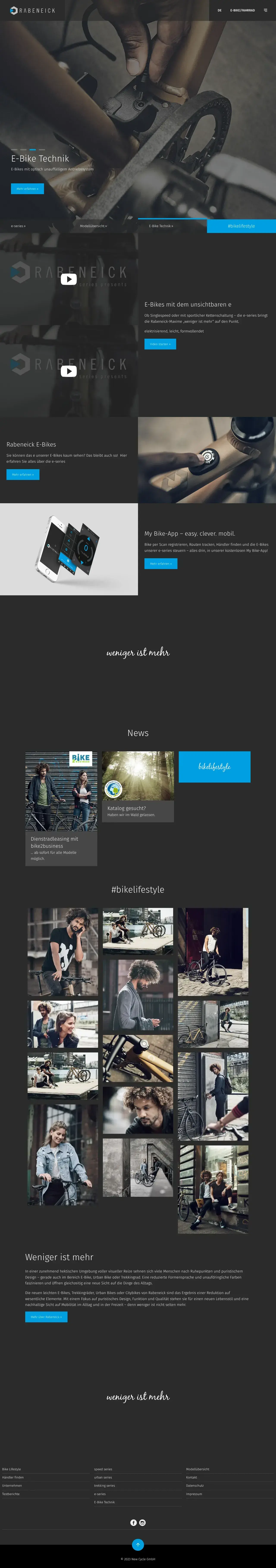 Vollständiger Screenshot von My Bike