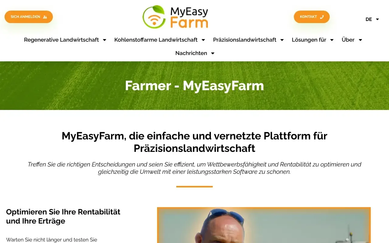 Screenshot von MyEasyFarm