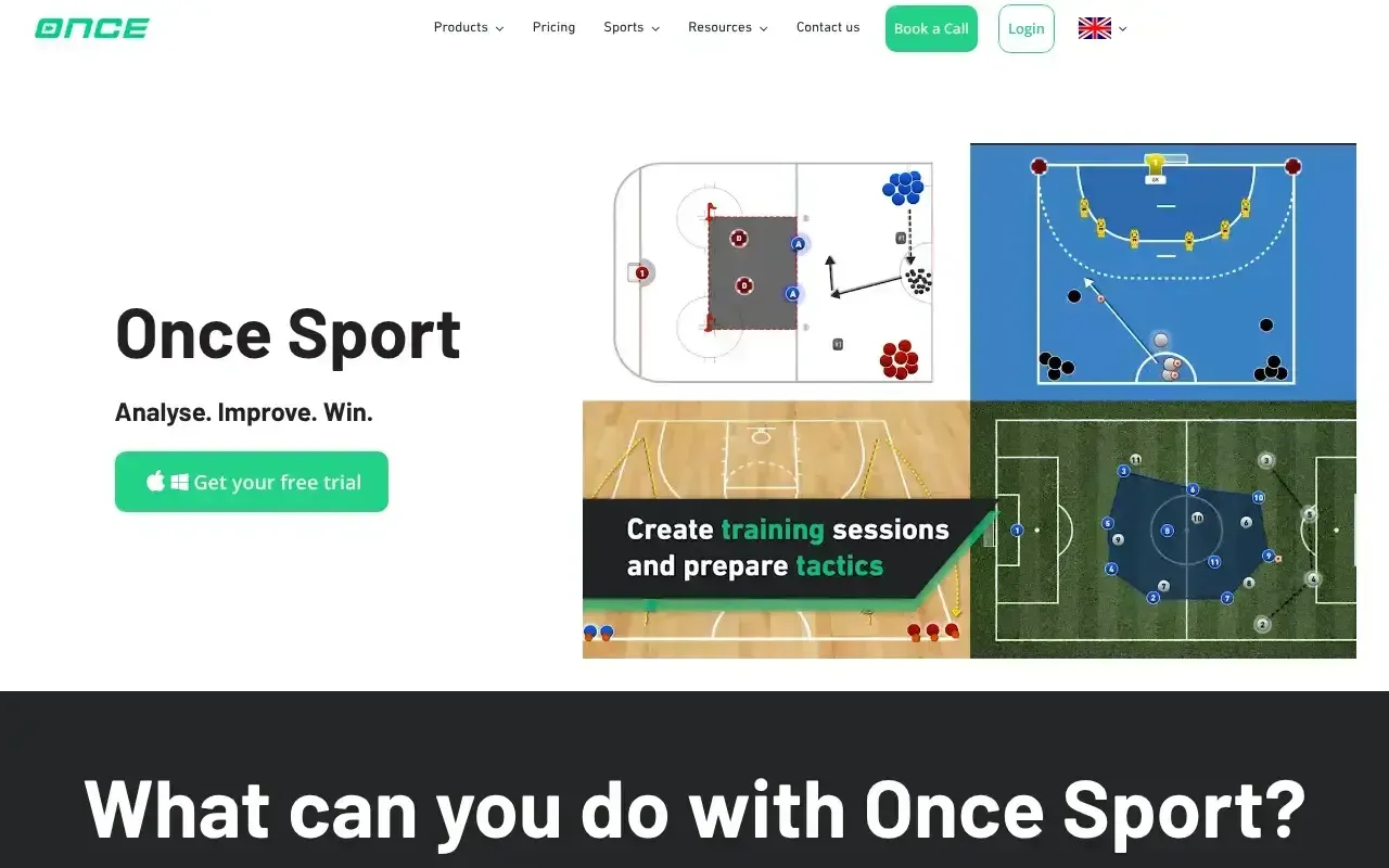 Screenshot von Once Sport