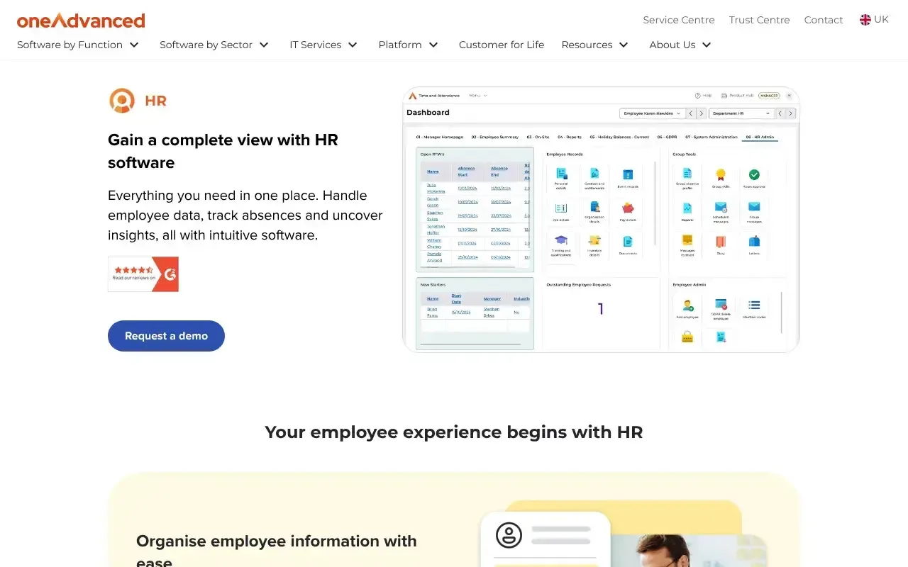 OneAdvanced HR