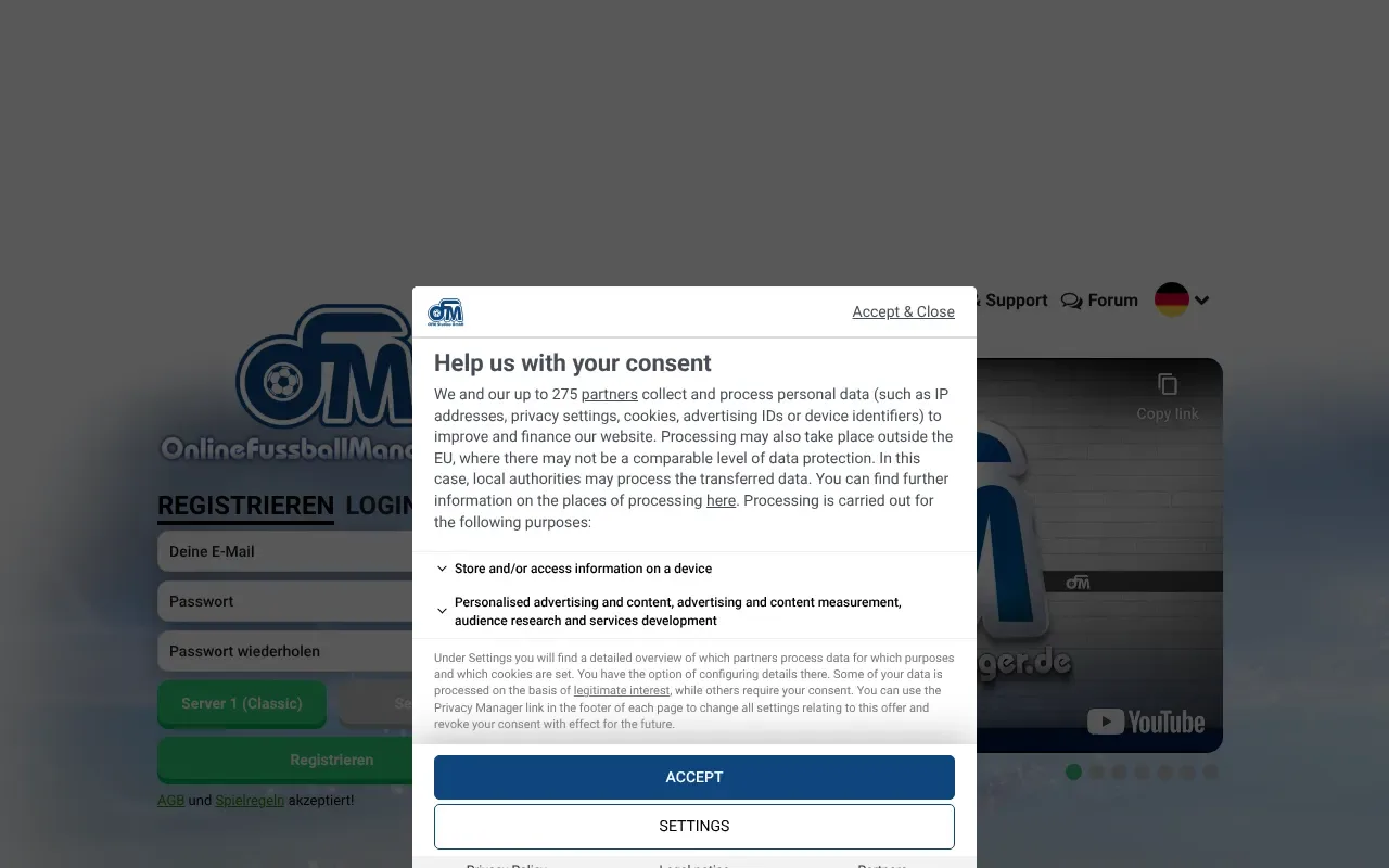 OnlineFussballManager