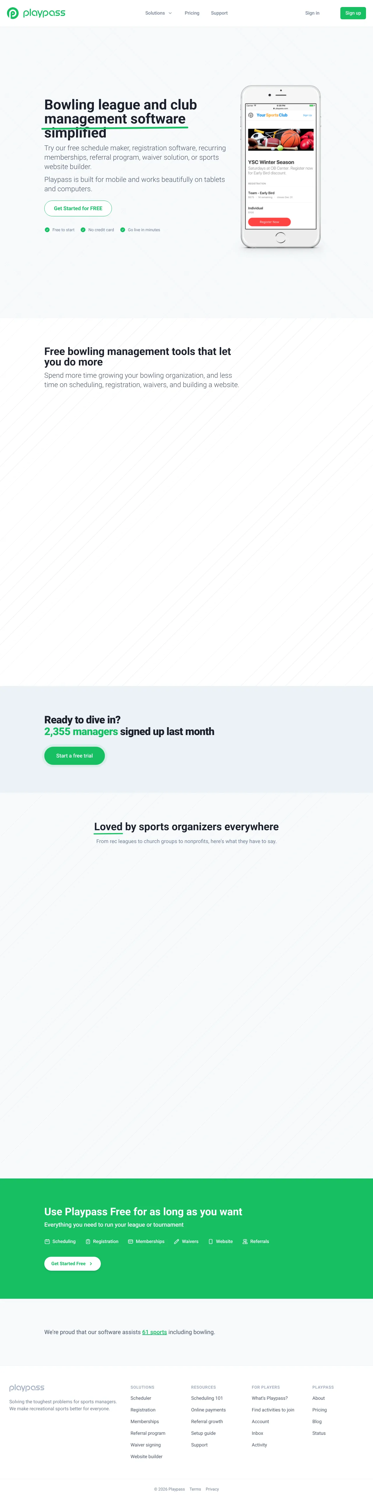 Vollständiger Screenshot von Playpass