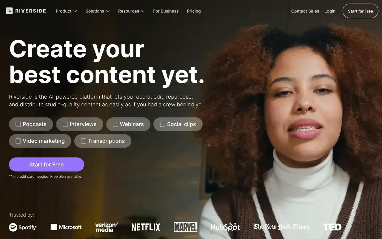 Screenshot von Riverside