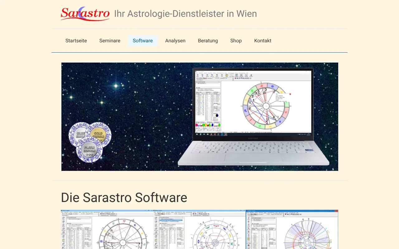 Screenshot von Sarastro