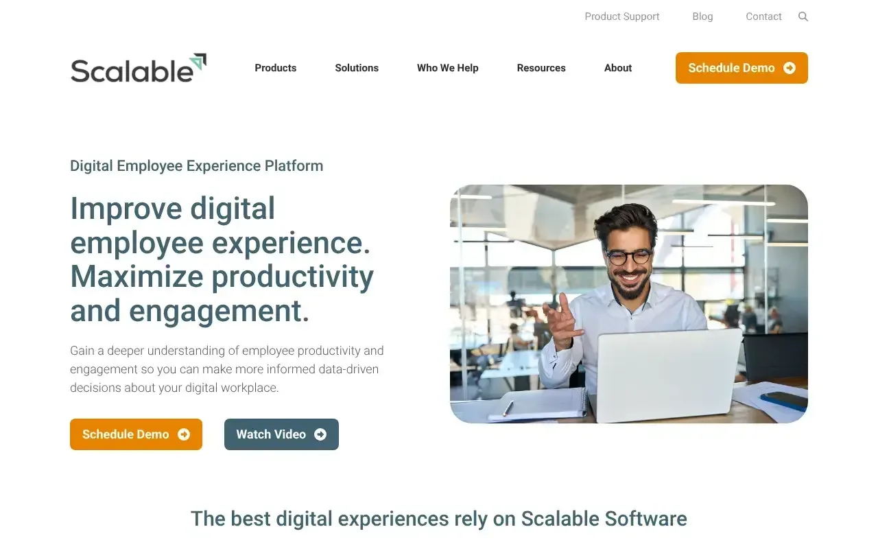 Screenshot von Scalable Software Acumen