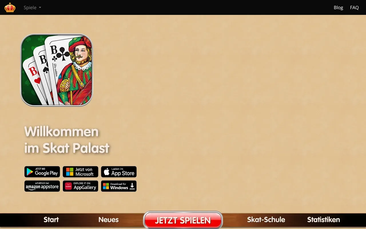 Screenshot von Skat Palast