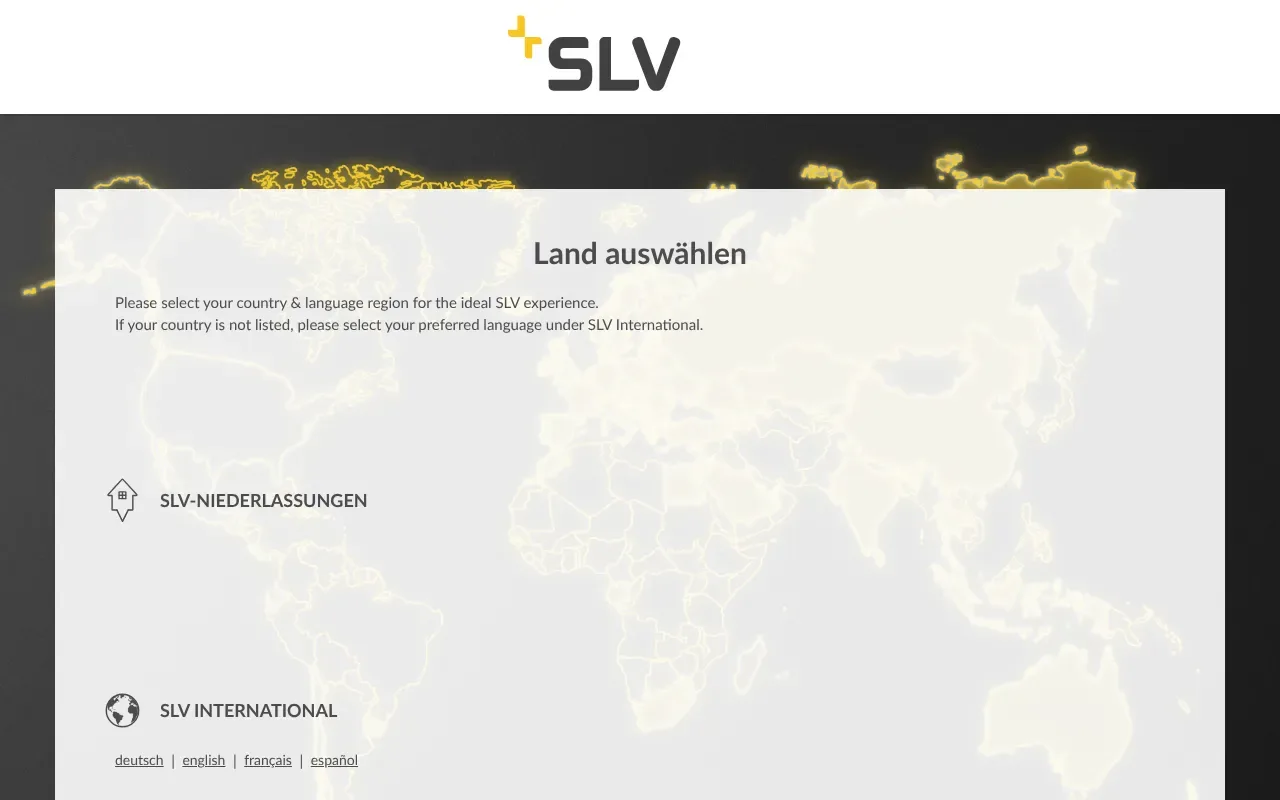 Screenshot von SLV