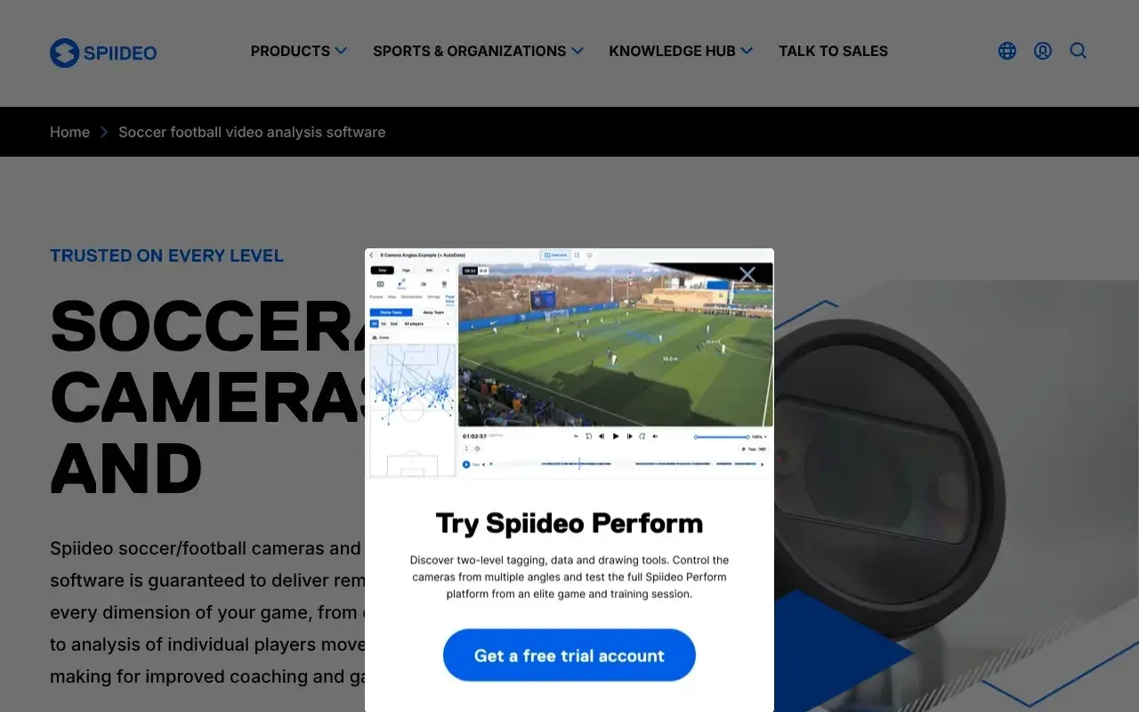 Screenshot von Spiideo