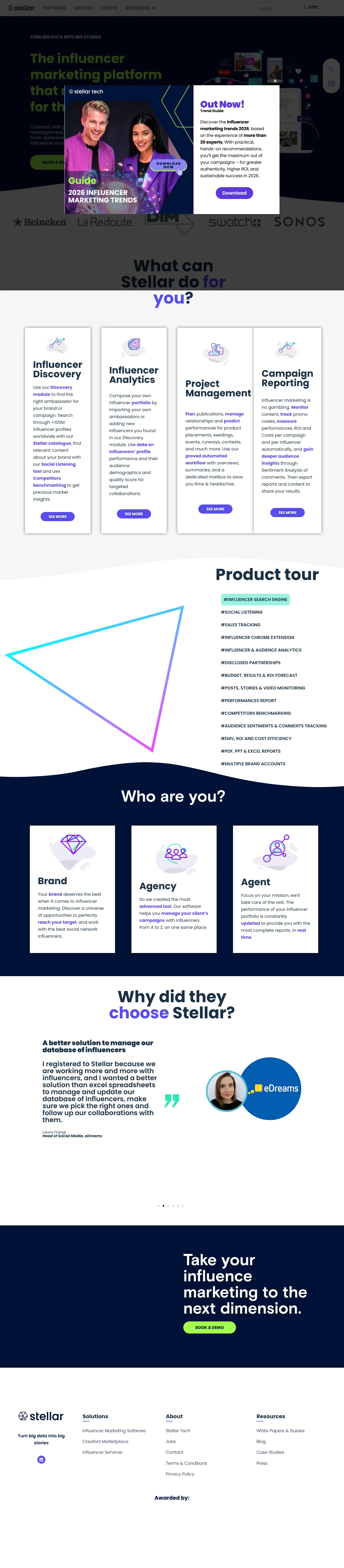 Vollständiger Screenshot von Stellar