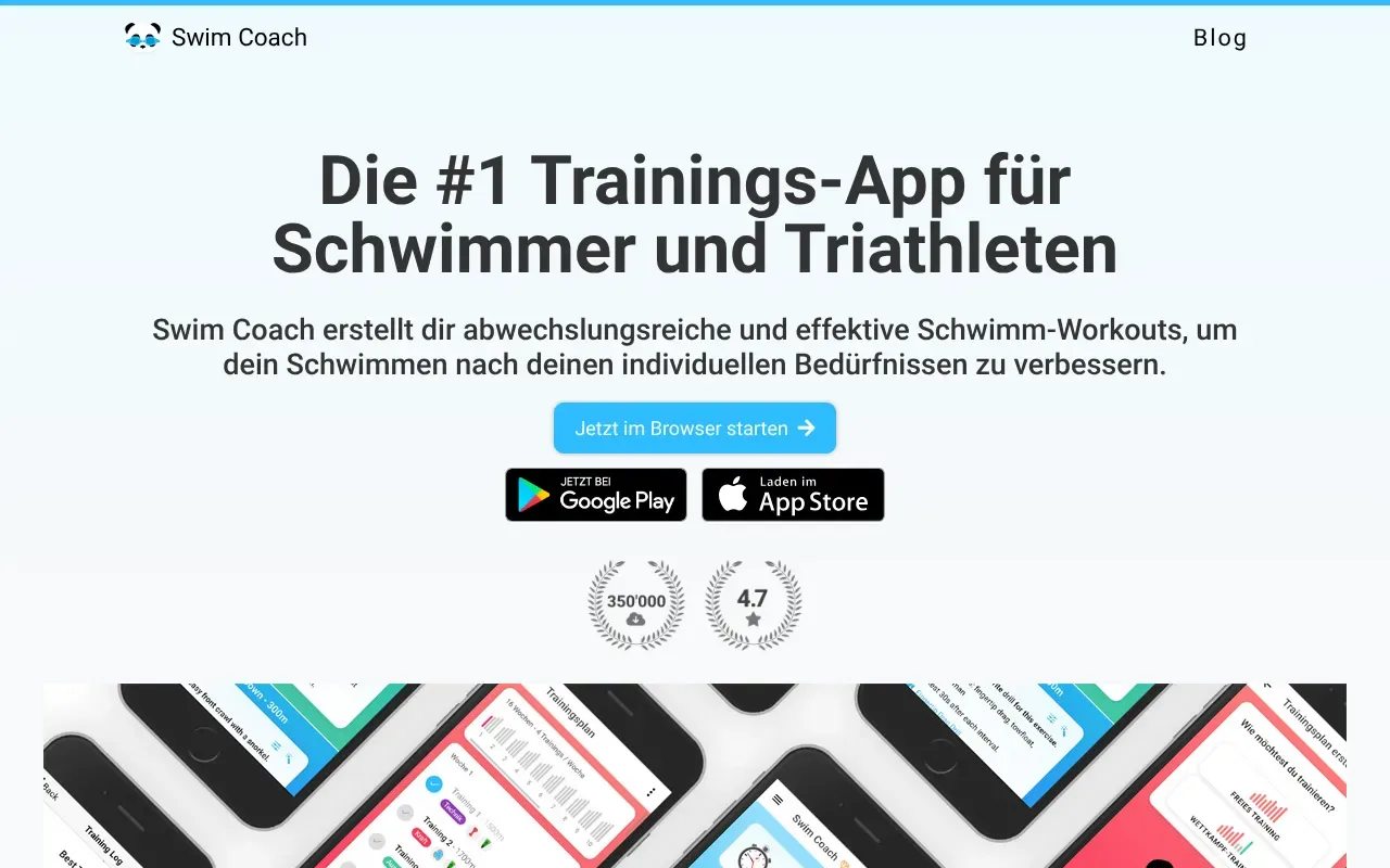 Swim Coach App