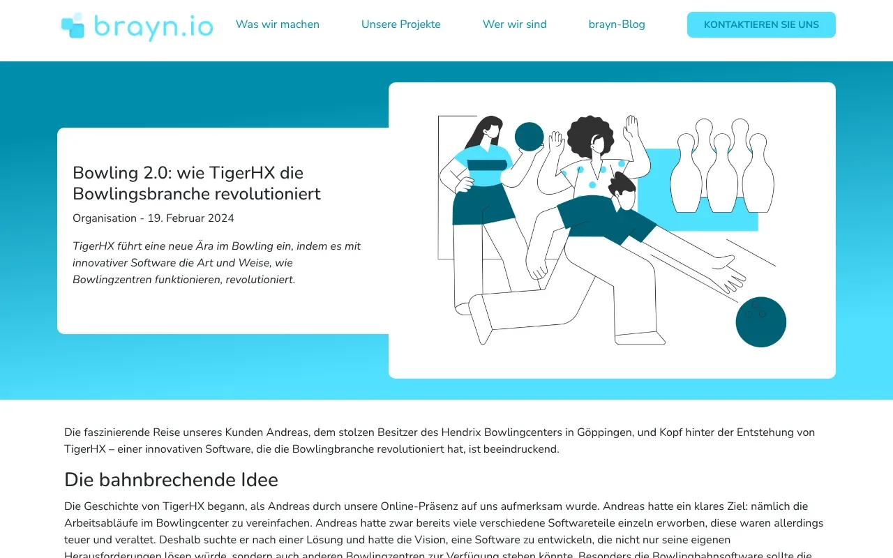 Screenshot von TigerHX