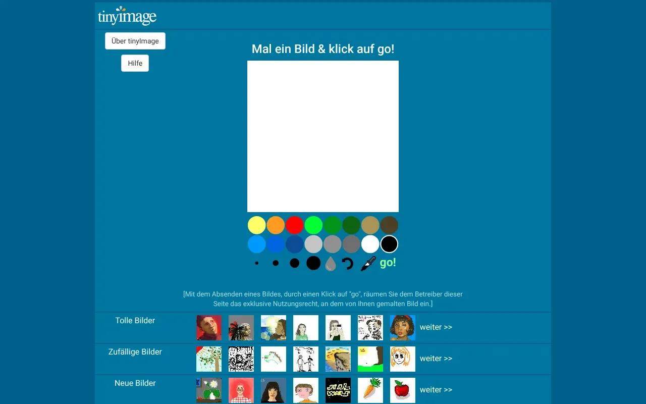 Screenshot von tinyImage